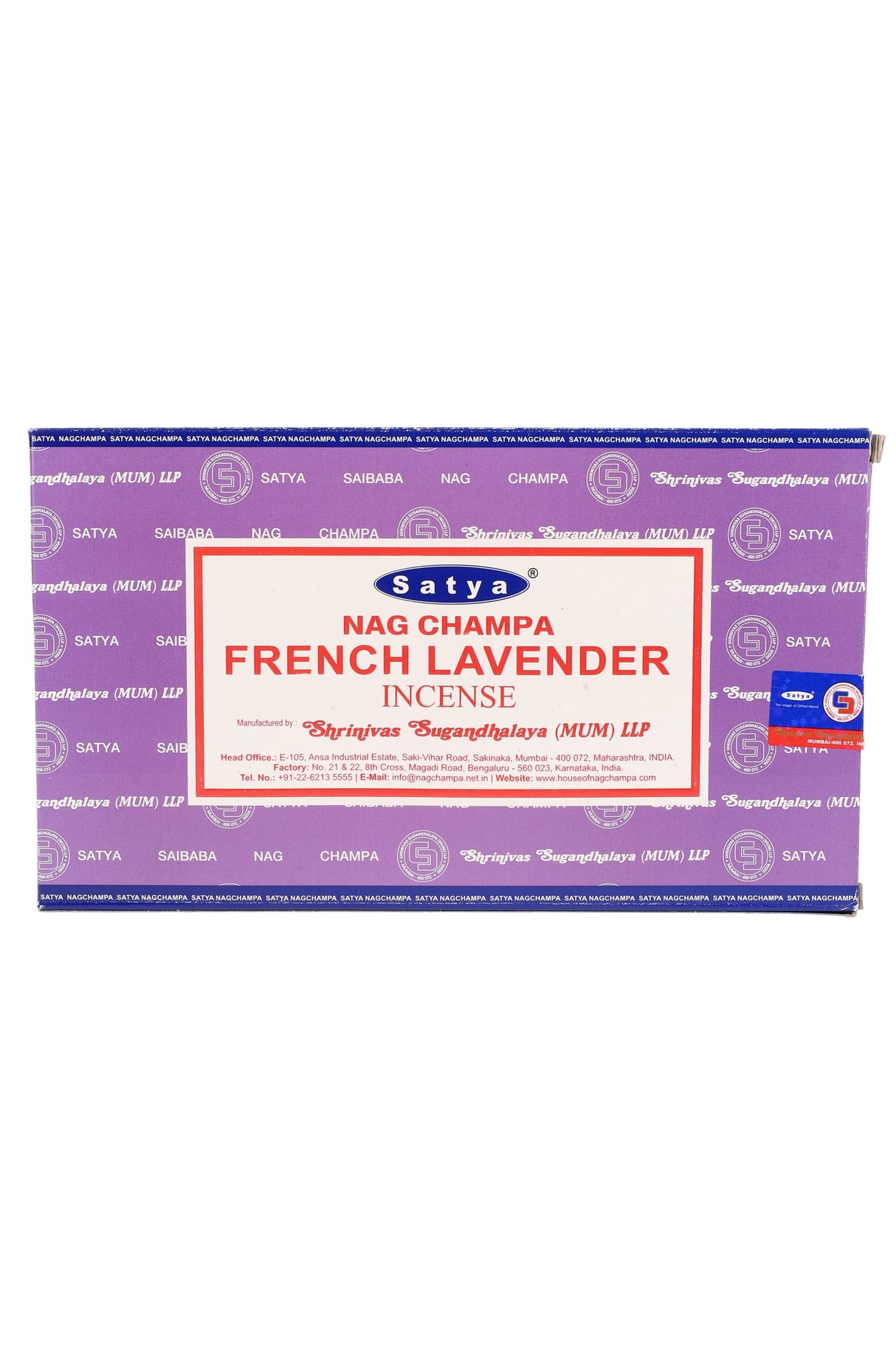 Satya Nag Champa Incense Sticks 15 g Box (12 pk)