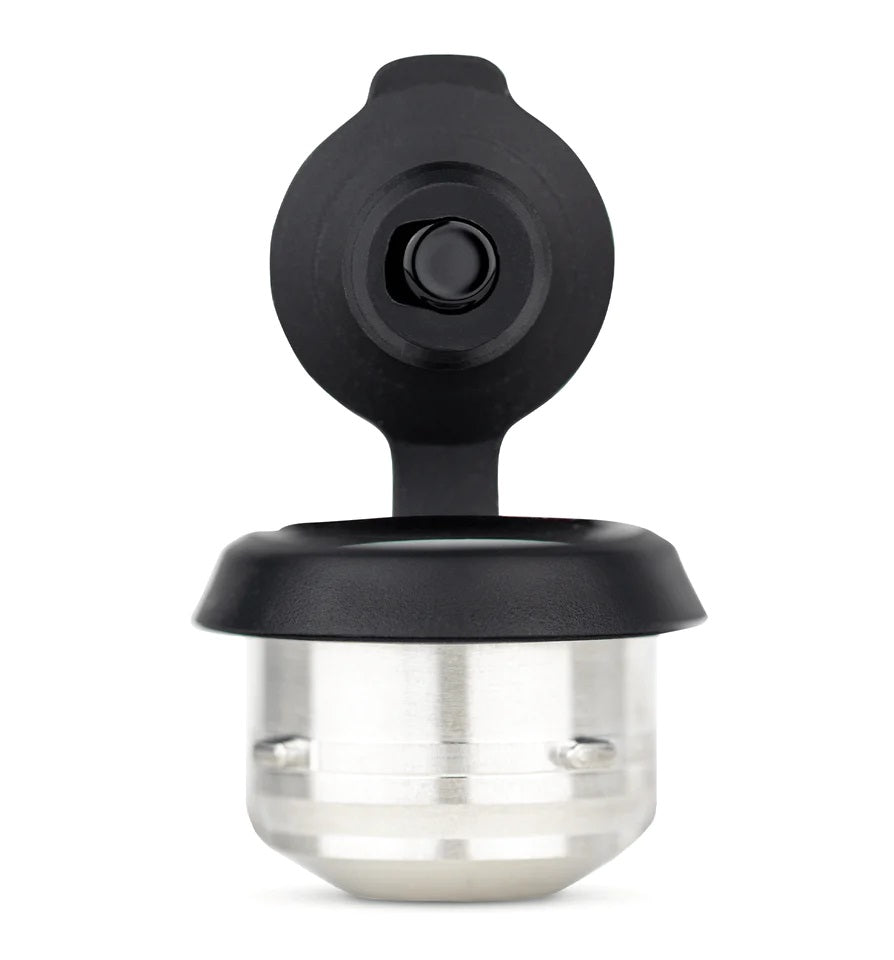 Proxy 3D Chamber with flip cap open, airflow hole visible for concentrates and easy access to the bowl.