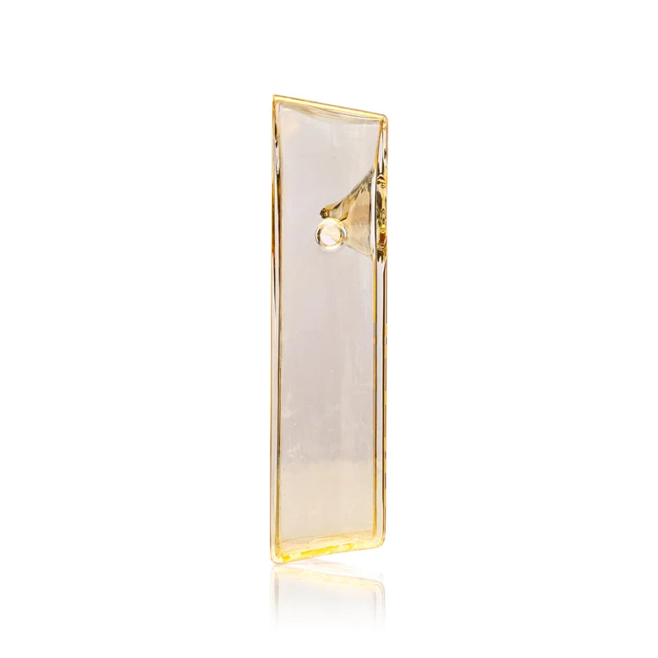 4" Hemper Gold Brick Glass Hand Pipe – P3317