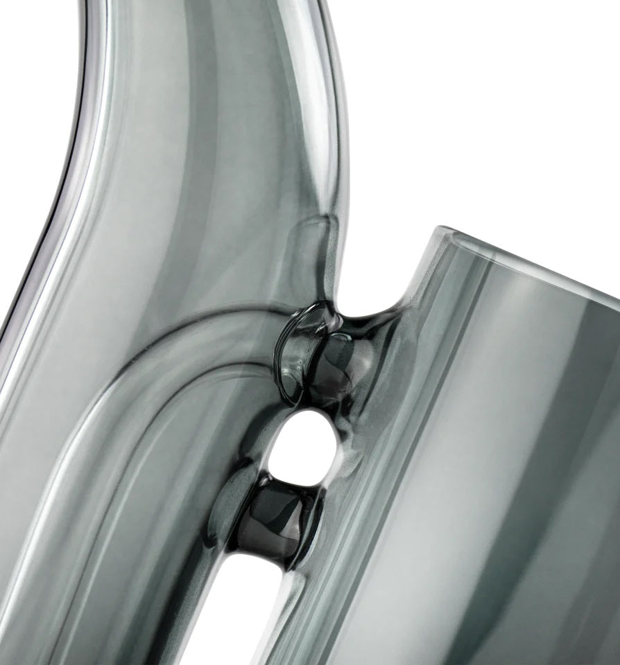 Close-up of Proxy Bub joint and inner pathway, showing reinforced connection between stem and cup-style water chamber.