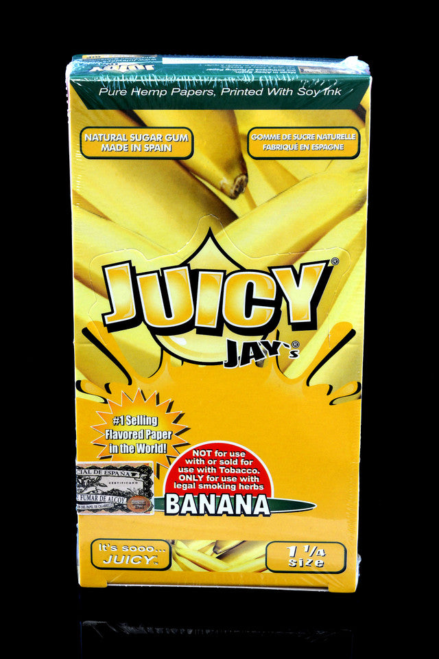 Juicy Jay’s 1¼ Flavored Rolling Papers – 24-Count Display