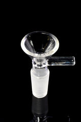 14.5mm Male Clear Glass on Glass Bowl - BS373
