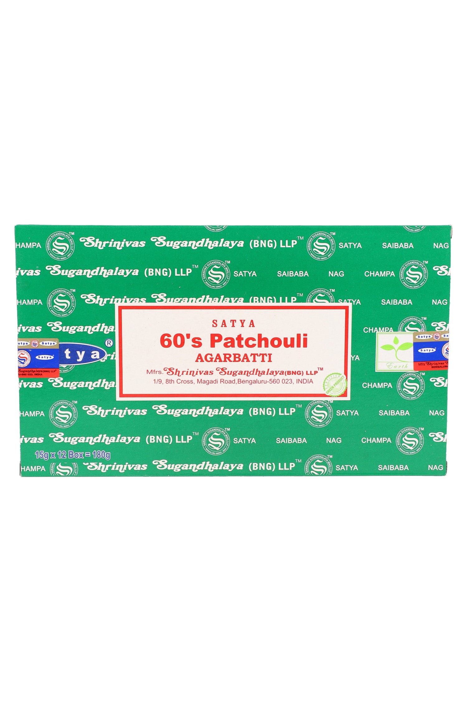 Satya Nag Champa Incense Sticks 15 g Box (12 pk)