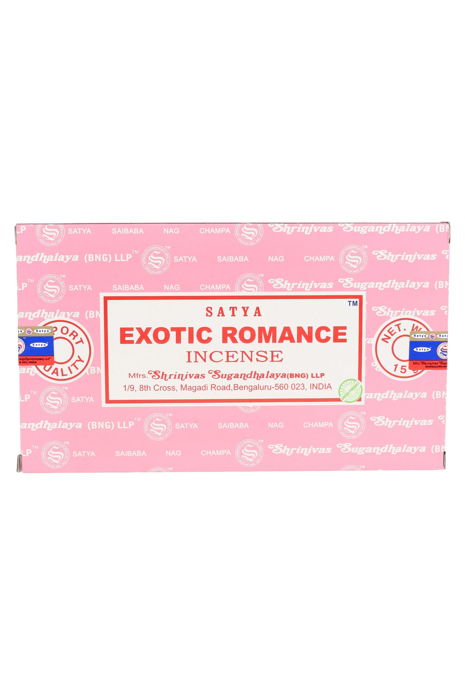 Satya Nag Champa Incense Sticks 15 g Box (12 pk)