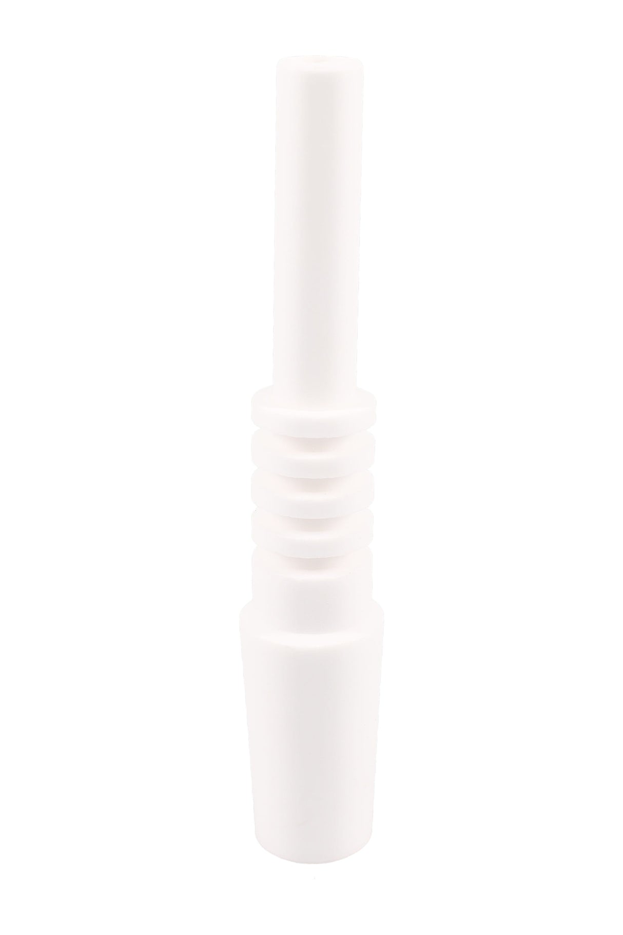 3″ ceramic dab straw nail with 14.5 mm connection; compact replacement tip designed for steady heat and clean concentrate flavor.