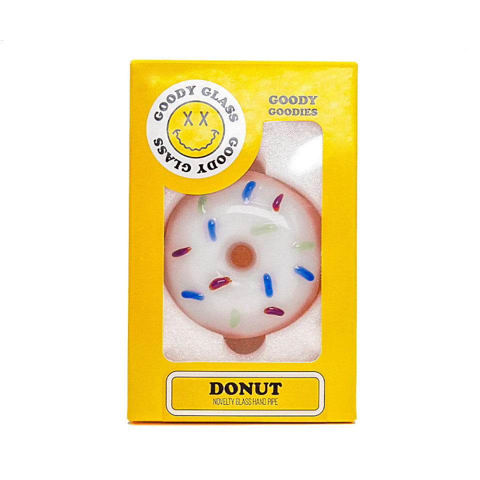 3.5" Goody Glass Donut Hand Pipe – P3305