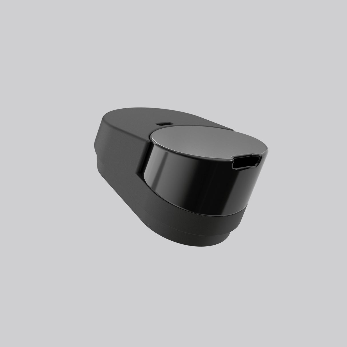 Dr. Dabber Ghost² mouthpiece assembly in black shown as replacement accessory for concentrate vaporizer