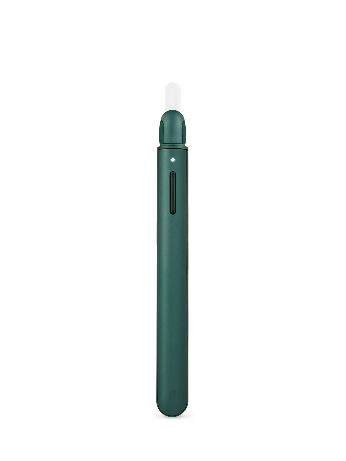 Pine Puffco Hot Knife heated loading tool with cap off showing white ceramic concentrate tip