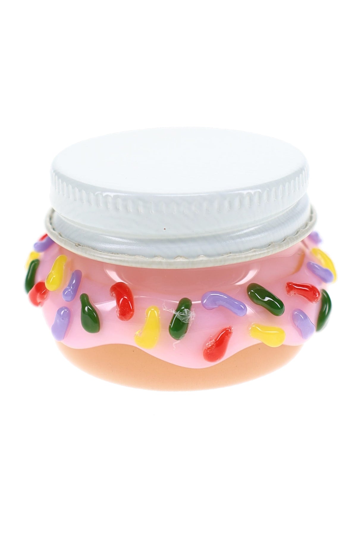 US-Made Empire Glassworks Donut Terp Jar – 1.5" Diameter