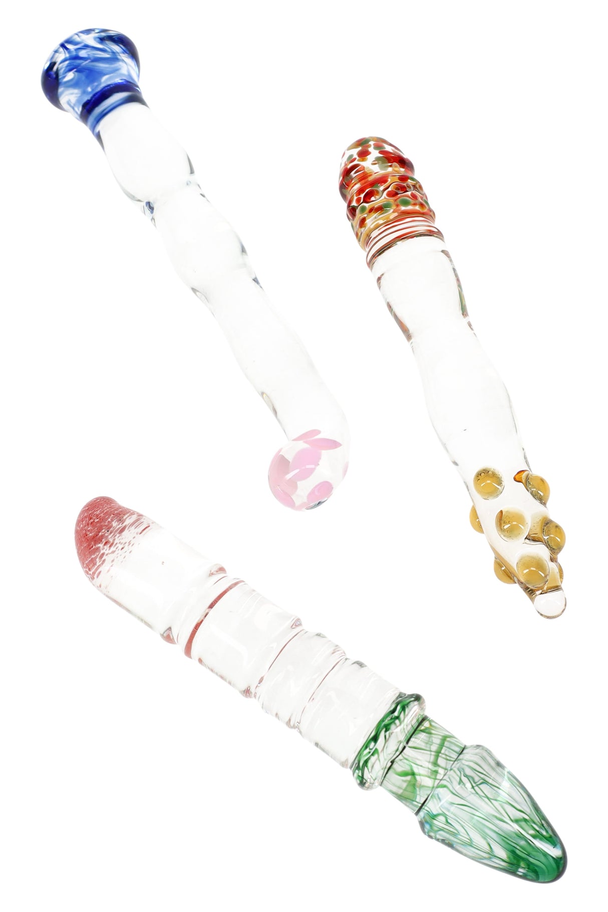 Large Glass Dildo – Assorted – US-Made