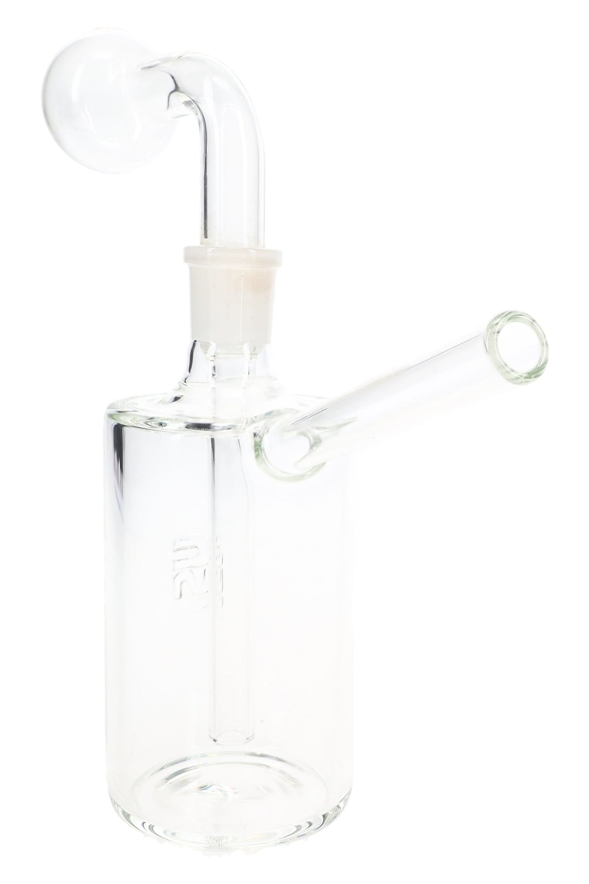 (US Made) 5.5" Thick Clear Glass-on-Glass Oil Burner Rig – OIL144