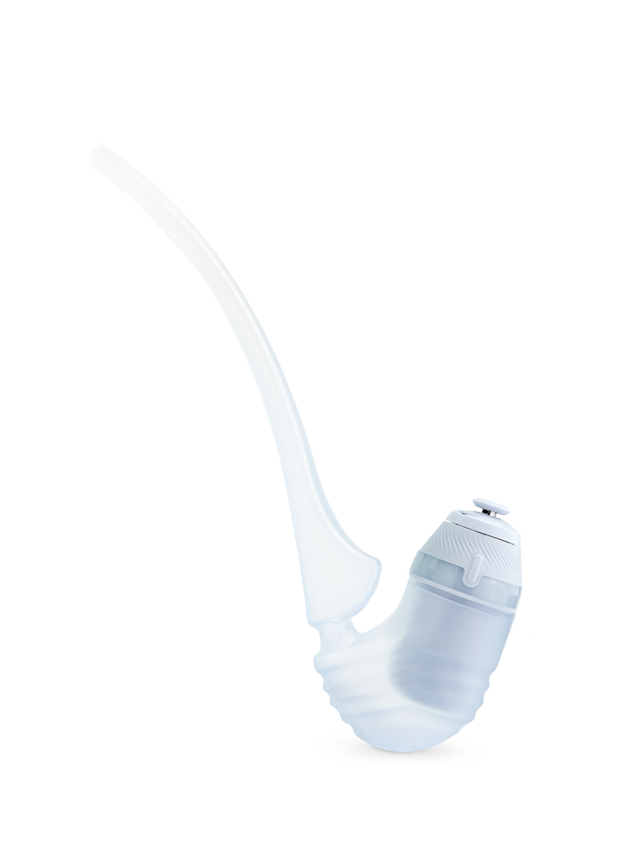 Haze Puffco New Proxy Wizard with New Proxy base inserted, wand-style dry pipe shape displayed on white background for concentrate sessions.