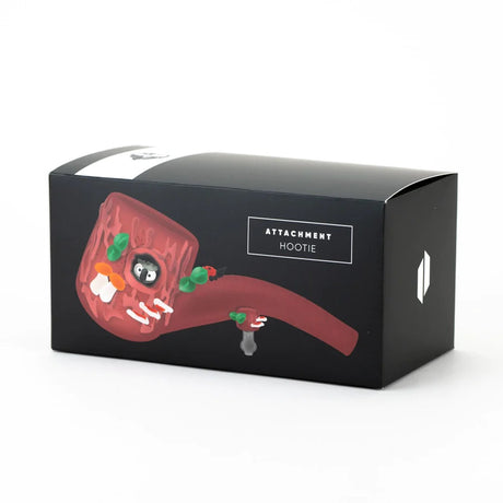 Retail box for the Hootie Proxy attachment set with product illustration and branding on matte black packaging.