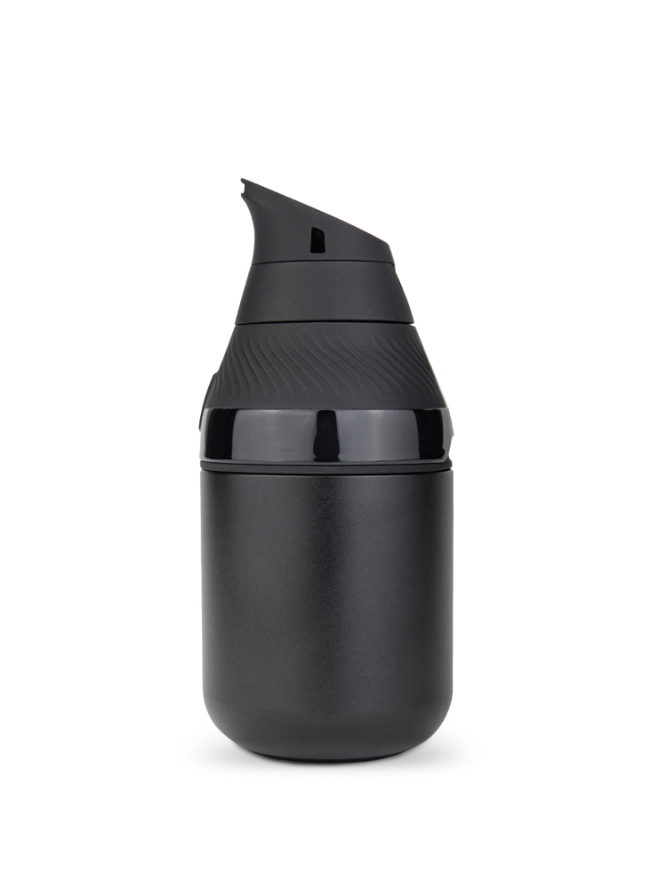 Puffco Proxy Core Kit in Onyx shown angled with textured mouthpiece and compact glass-free design