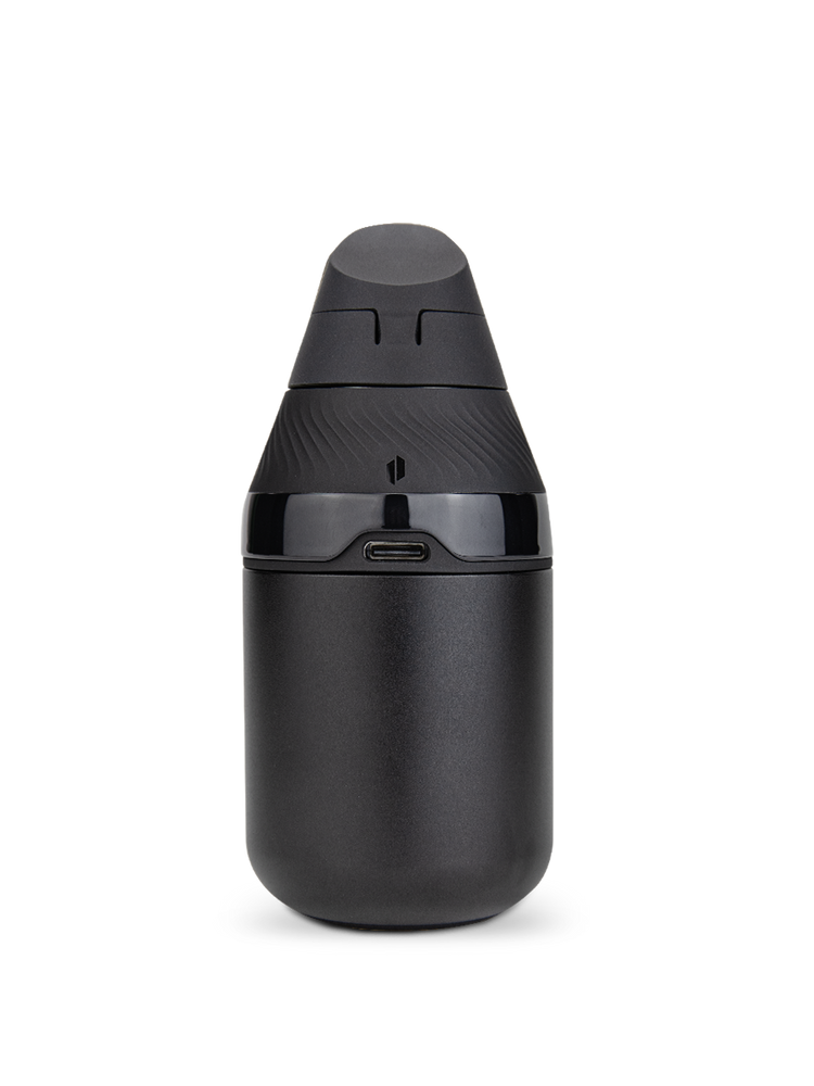 Rear view of Puffco Proxy Core Kit in Onyx showing compact body and USB-C charging port