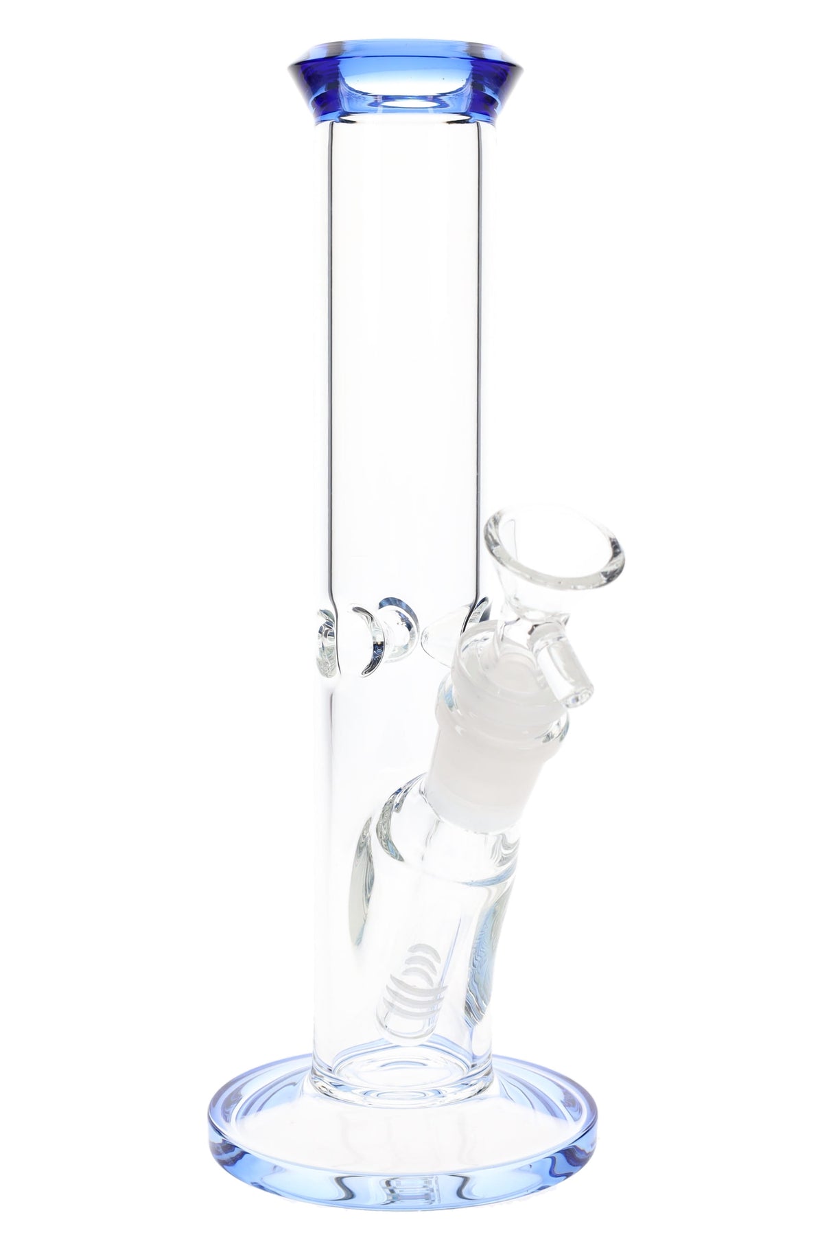 Straight Tube Glass Bong “Color Pop” – 9″ – Assorted Colors