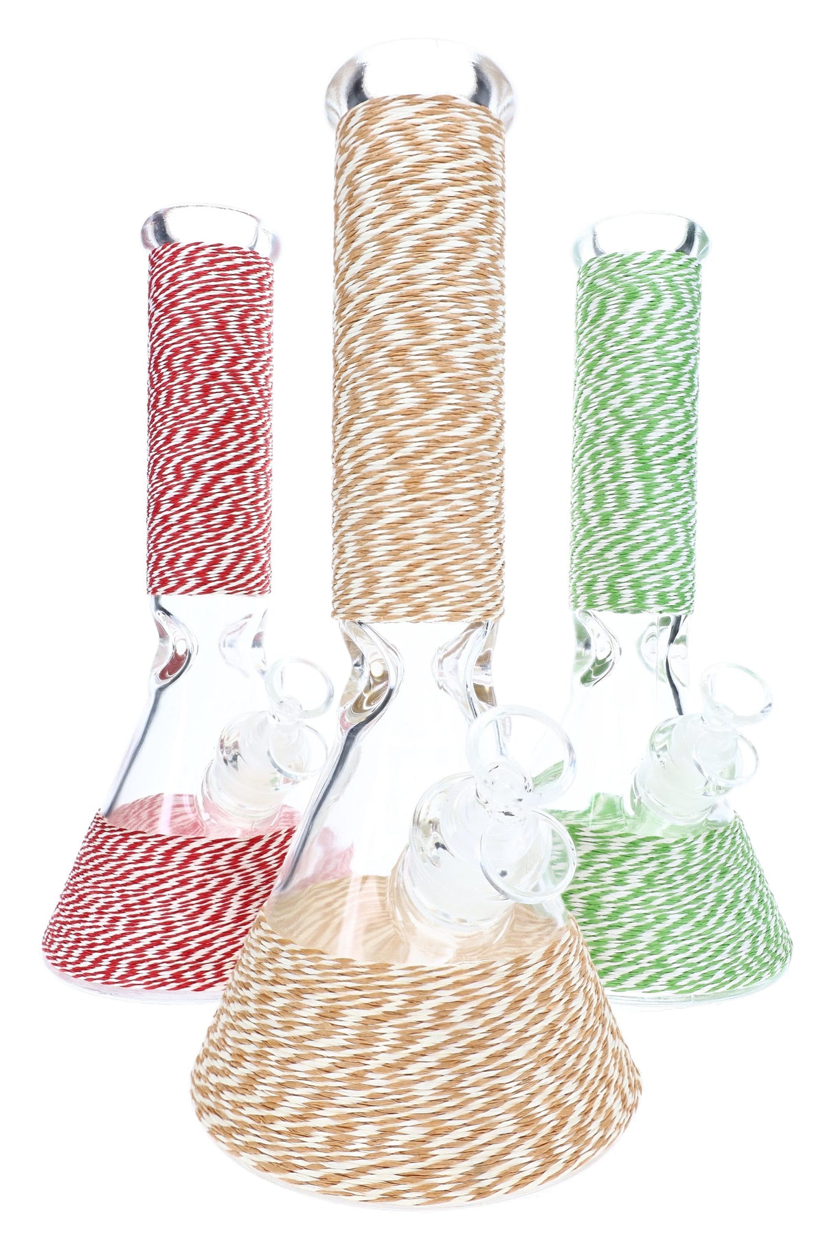 Glass Beaker Bong Gift Set “Boxed Lift” – Ice Pinch – 12½″
