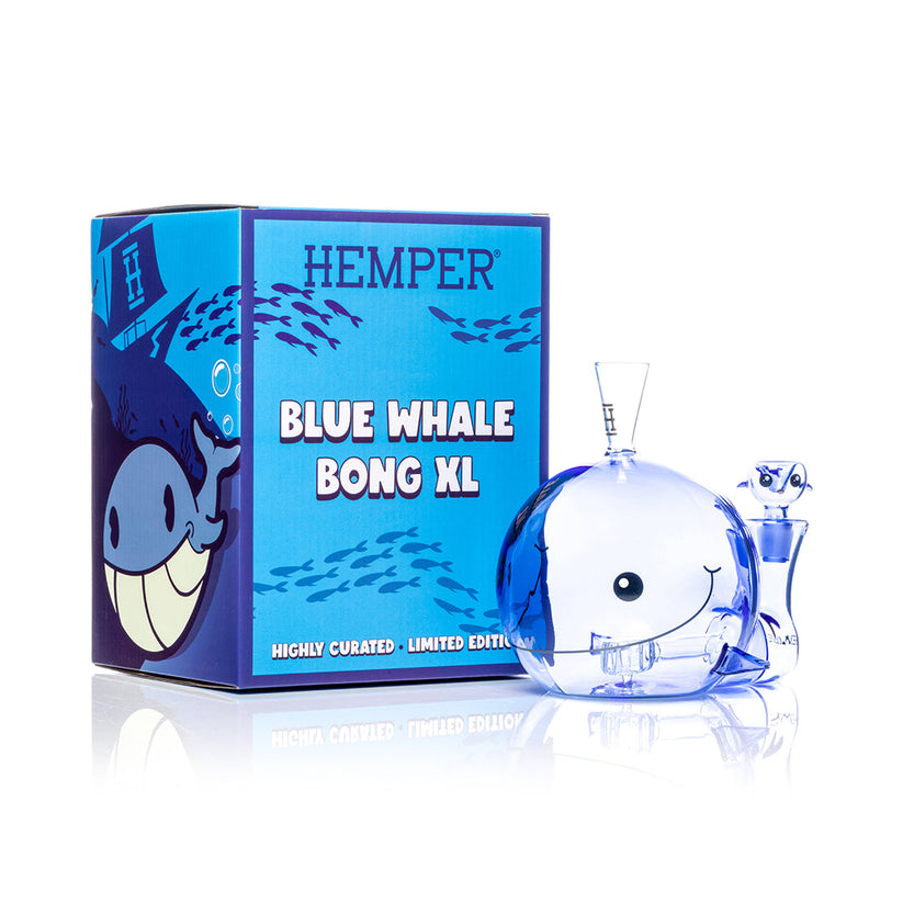 Hemper Blue Whale XL Bong – 6.25″