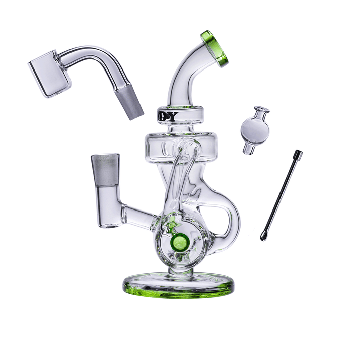 Goody Glass 6" Drummer Boy Mini Dab Rig 4-Piece Kit – WP3520