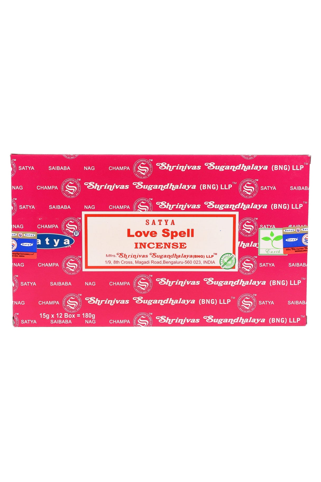 Satya Nag Champa Incense Sticks 15 g Box (12 pk)
