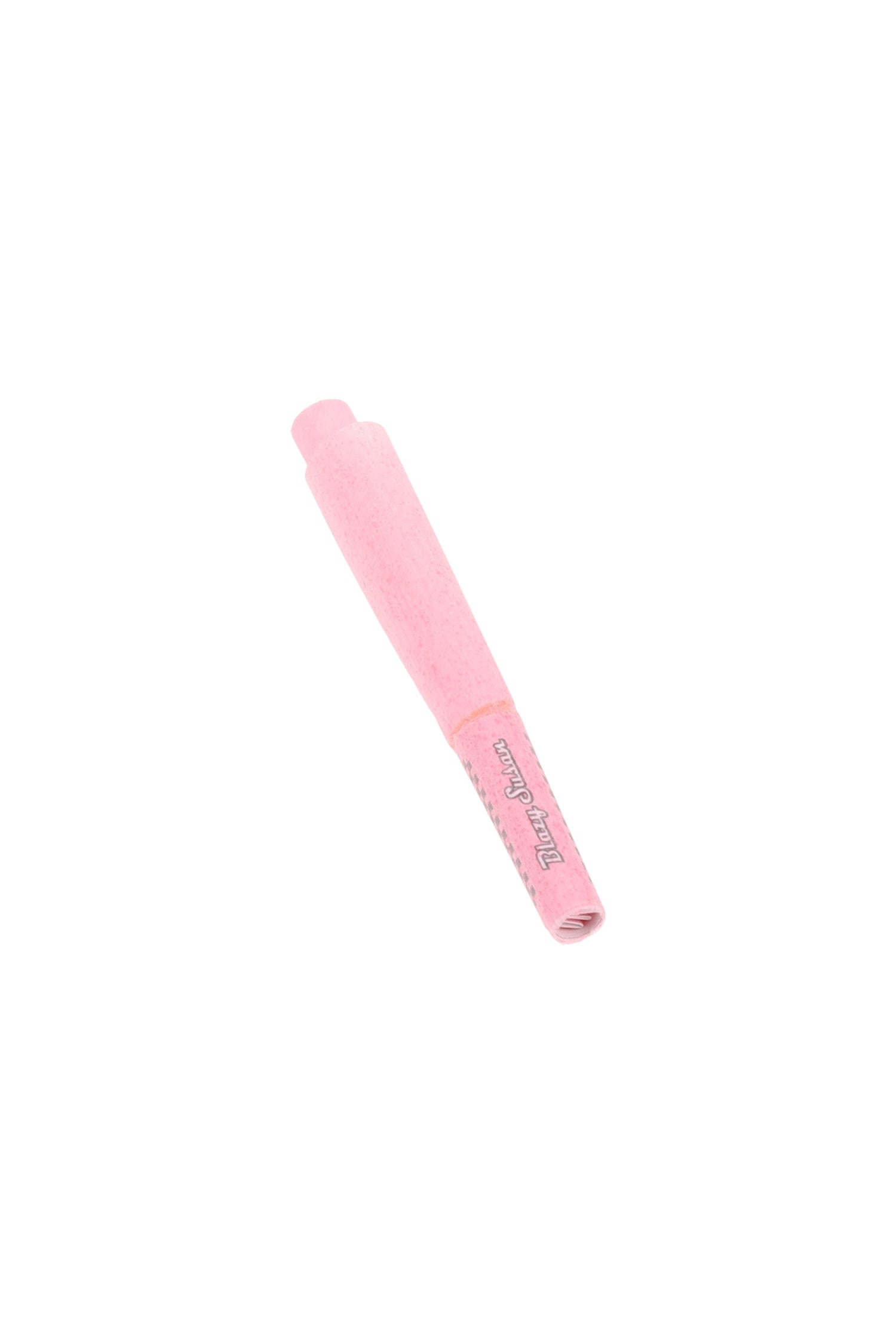 Single Blazy Susan Shorty 53 mm pink pre-rolled cone with logo near the tip, ultra-thin vegan paper for quick solo sessions.
