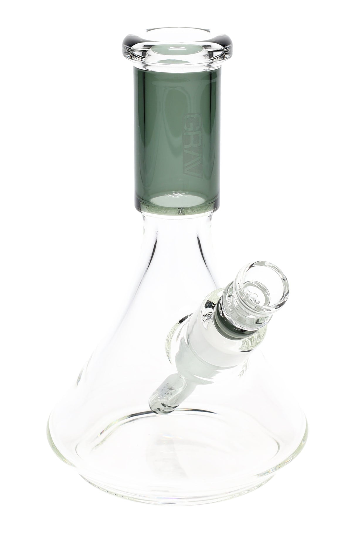 GRAV Small Deco Beaker Glass Bong – 10 mm – Assorted Colors