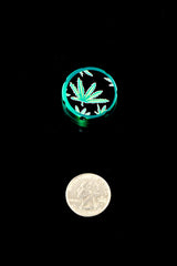 30mm 2 Part Metal Grinder with Sticker Decal - G0442