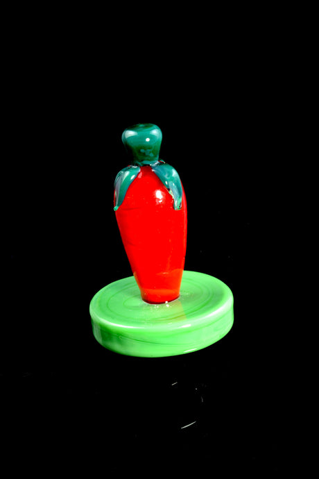 Glass Chili Pepper Carb Cap - BS794