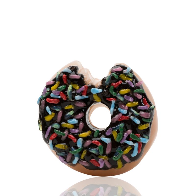 Empire Glassworks Donut Hand Pipe “Sprinkle Stack” – US-Made
