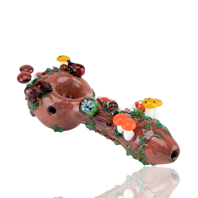 (US Made) 4.5" Small Bug's Life Spoon Pipe - P2203