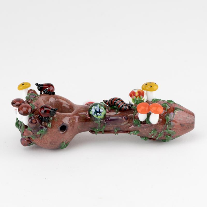 (US Made) 4.5" Small Bug's Life Spoon Pipe - P2203