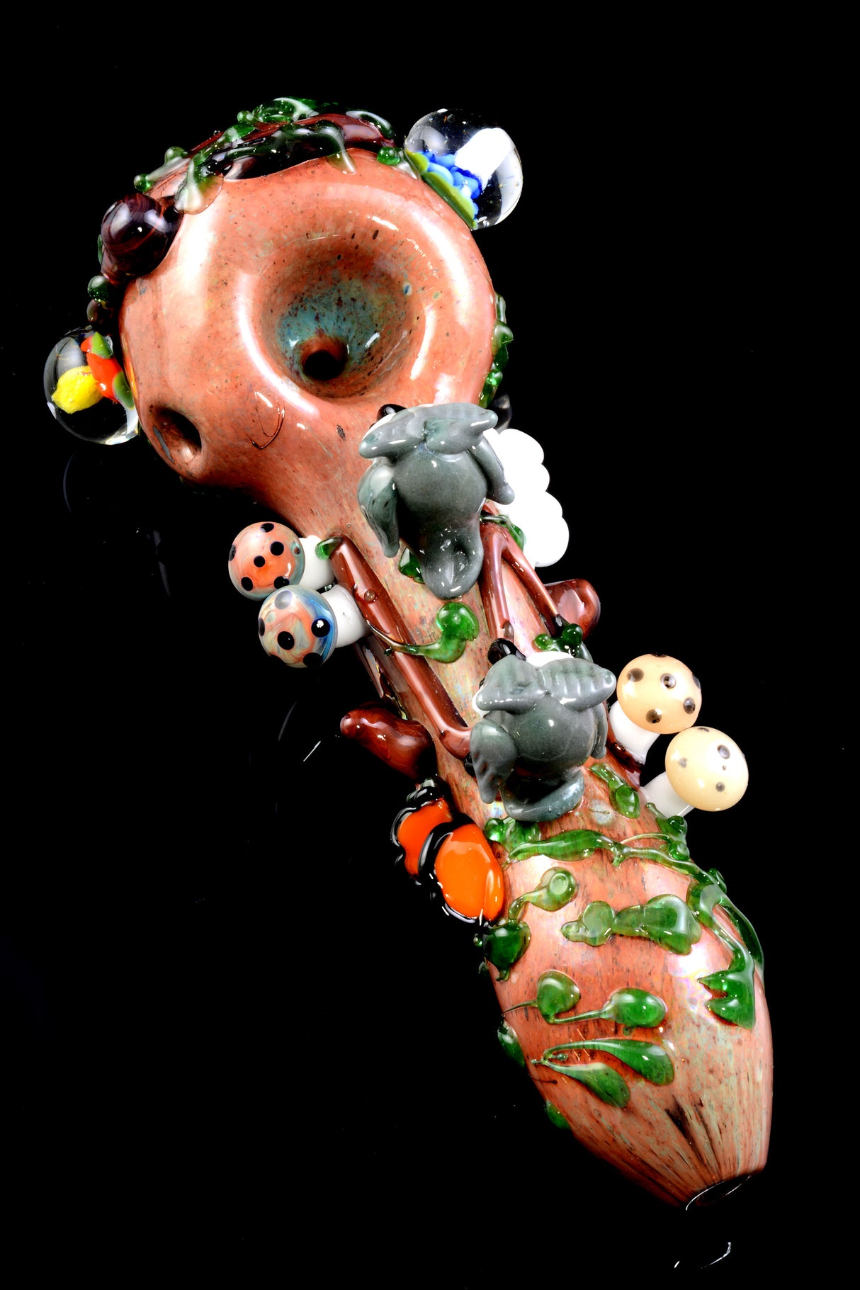(US Made) Hootie's Forest Small Spoon Pipe - P2204