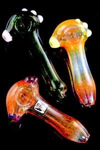 American Made color changing fumed glass pipe.