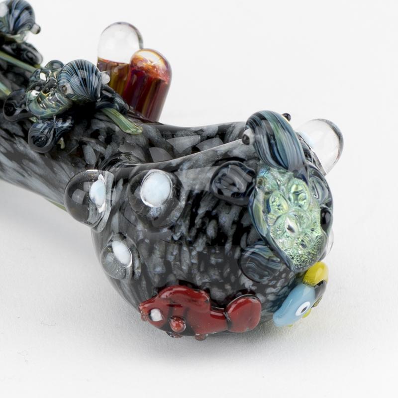 (US Made) 4.5" Small East Australian Current Spoon Pipe - P2393