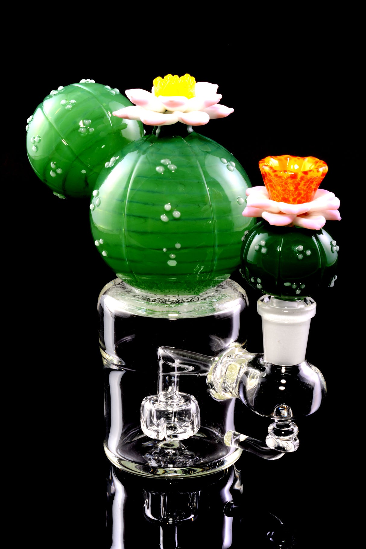 (US Made) 6" Peyote Flower Mini Rig - WP2180