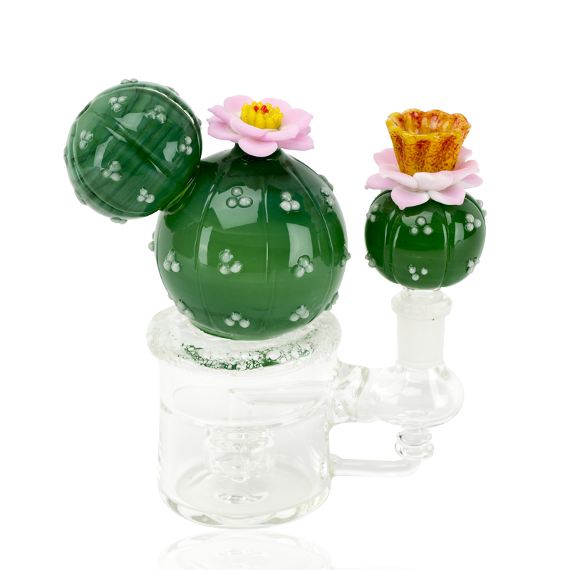 (US Made) 6" Peyote Flower Mini Rig - WP2180