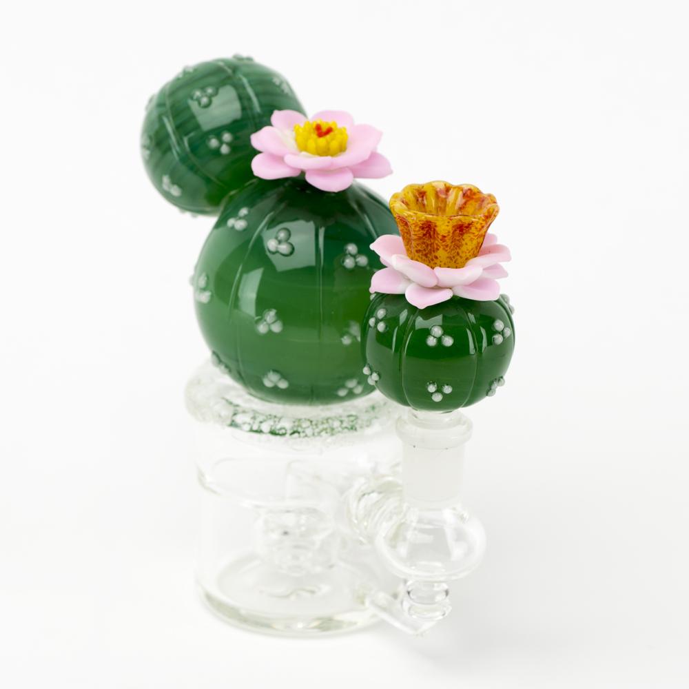 (US Made) 6" Peyote Flower Mini Rig - WP2180