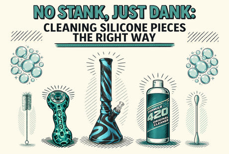 No Stank, Just Dank: Cleaning Silicone Pieces the Right Way
