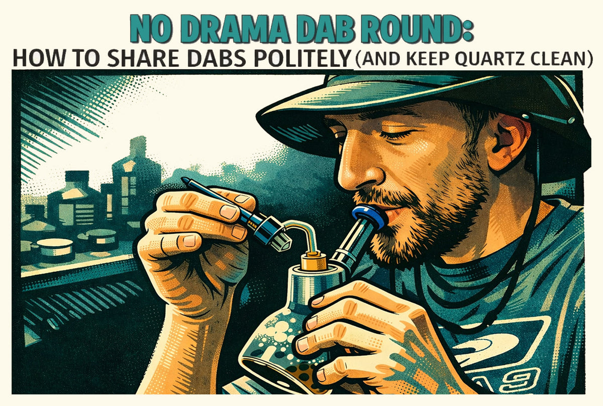 Dab Etiquette: Share Dabs Politely + Keep Quartz Clean | Primate Glass