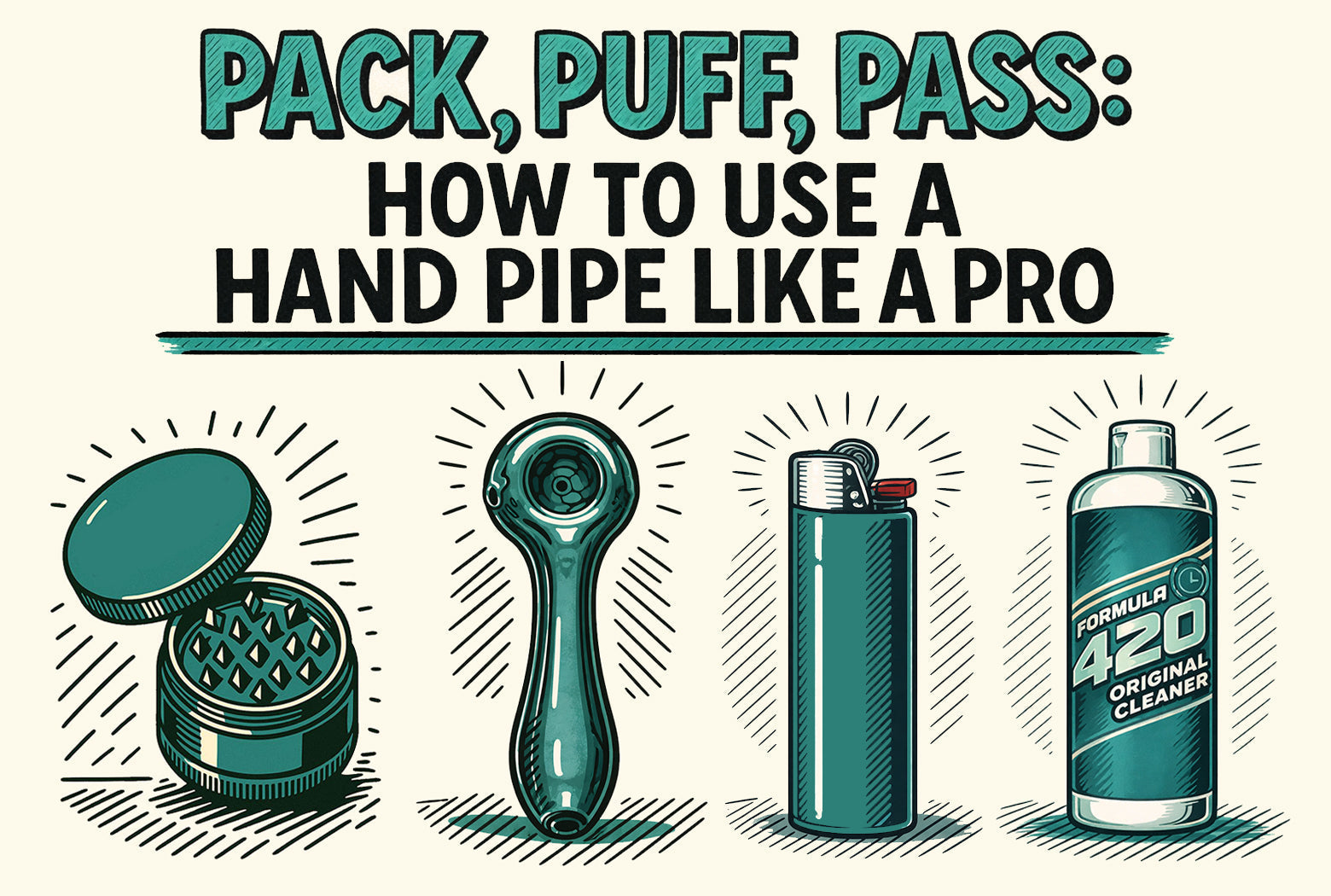 Pack, Puff, Pass: How to Use a Hand Pipe Like a Pro