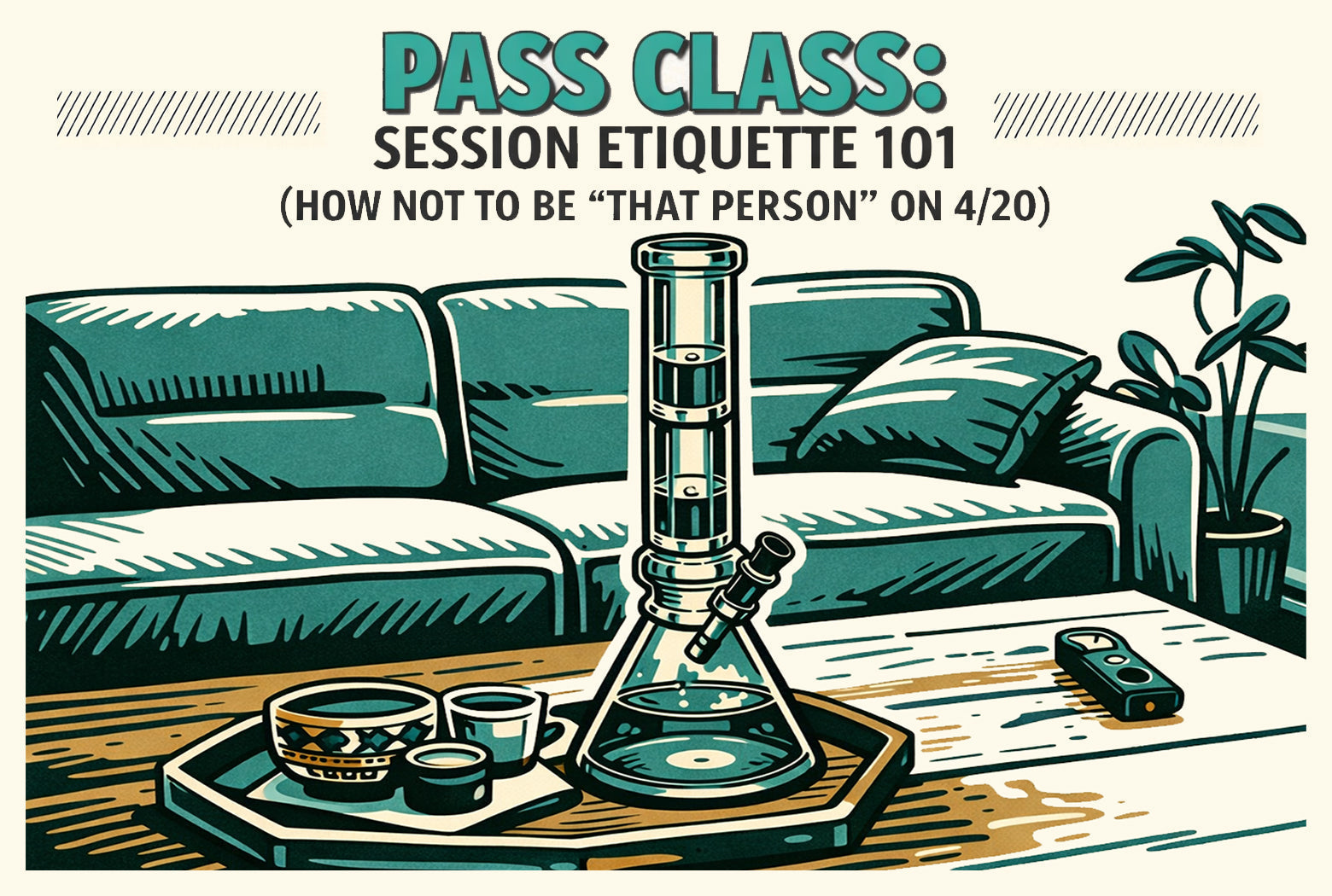 Pass Class: Session Etiquette 101 (How Not to Be “That Person” on 4/20)