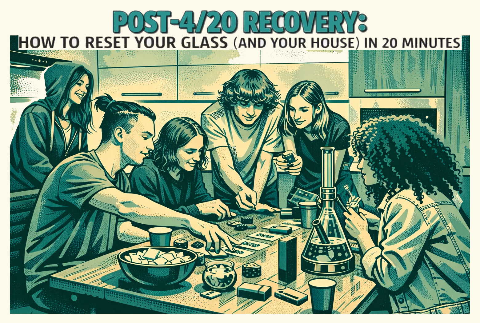 Post-4/20 Recovery: How to Reset Your Glass (and Your House) in 20 Minutes