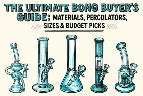 The Ultimate Bong Buyer’s Guide: Materials, Percolators, Sizes & Budget Picks
