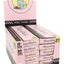 Blazy Susan 1¼ pink pre-rolled cones 12-count display with stacked 20-cone packs, ultra-thin vegan GMO-free paper.