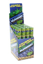 Cyclones Blueberry 75 mm hemp cones 24-tube display; 2 cones per tube with wooden tip and included packing poker.