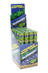 Cyclones Blueberry 75 mm hemp cones 24-tube display; 2 cones per tube with wooden tip and included packing poker.