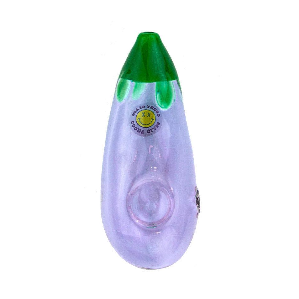 4.5" Goody Glass Eggplant Hand Pipe – P3307