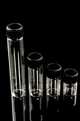 Glass Vial with Twist on Cap - J0188