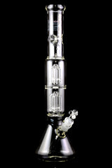 RooR Tech 17" Beaker 5mm Thick GoG Water Pipe with Double Tree Percs - WP2494