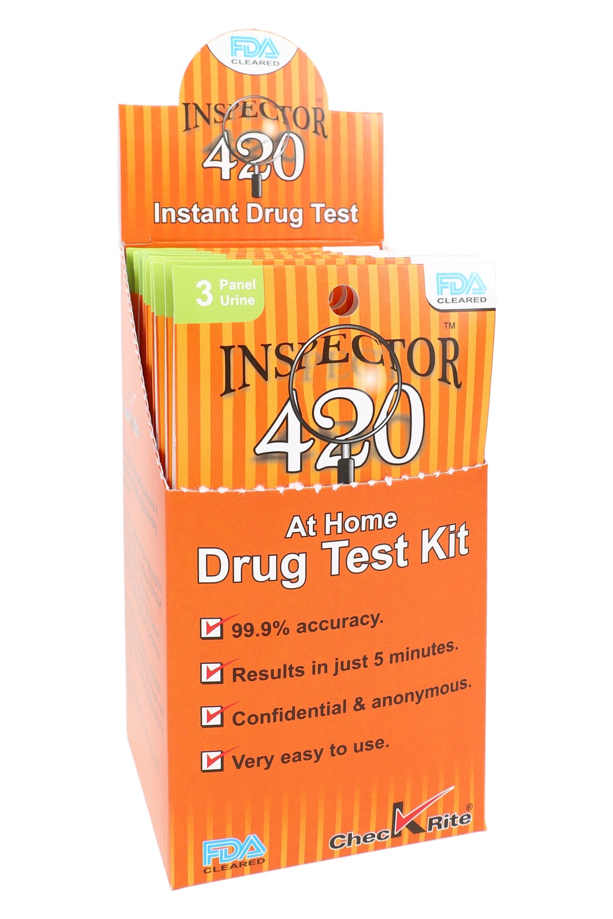 Inspector 420 3-Panel Drug Test Kit – DT120